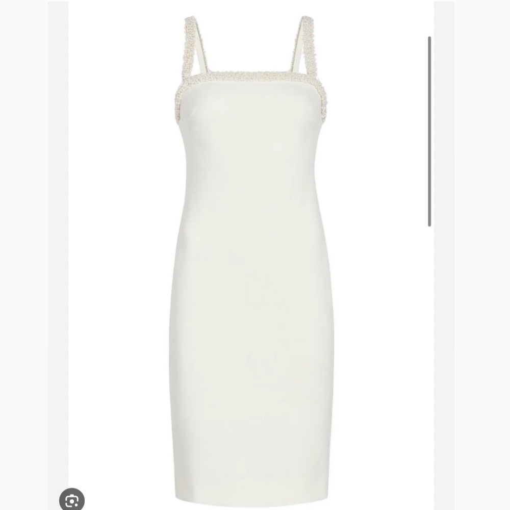 Likely Size 2 Blaine Pearl Trim Strap Mini Dress